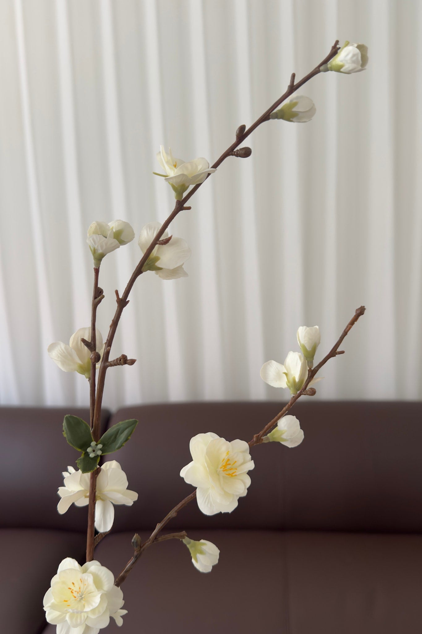 Artificial Cherry Blossom - White