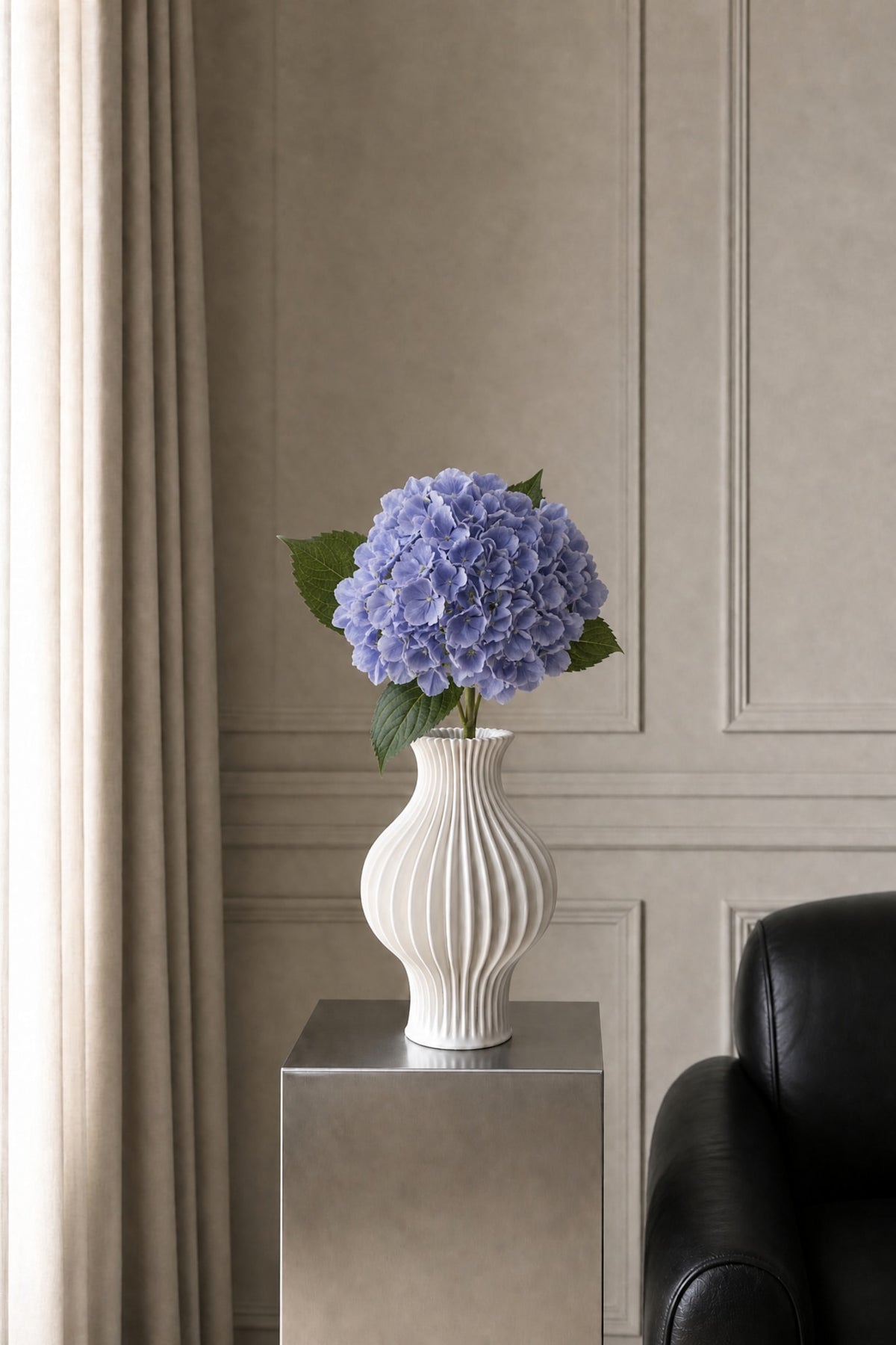 Kunstig Hortensia Blå Lilla