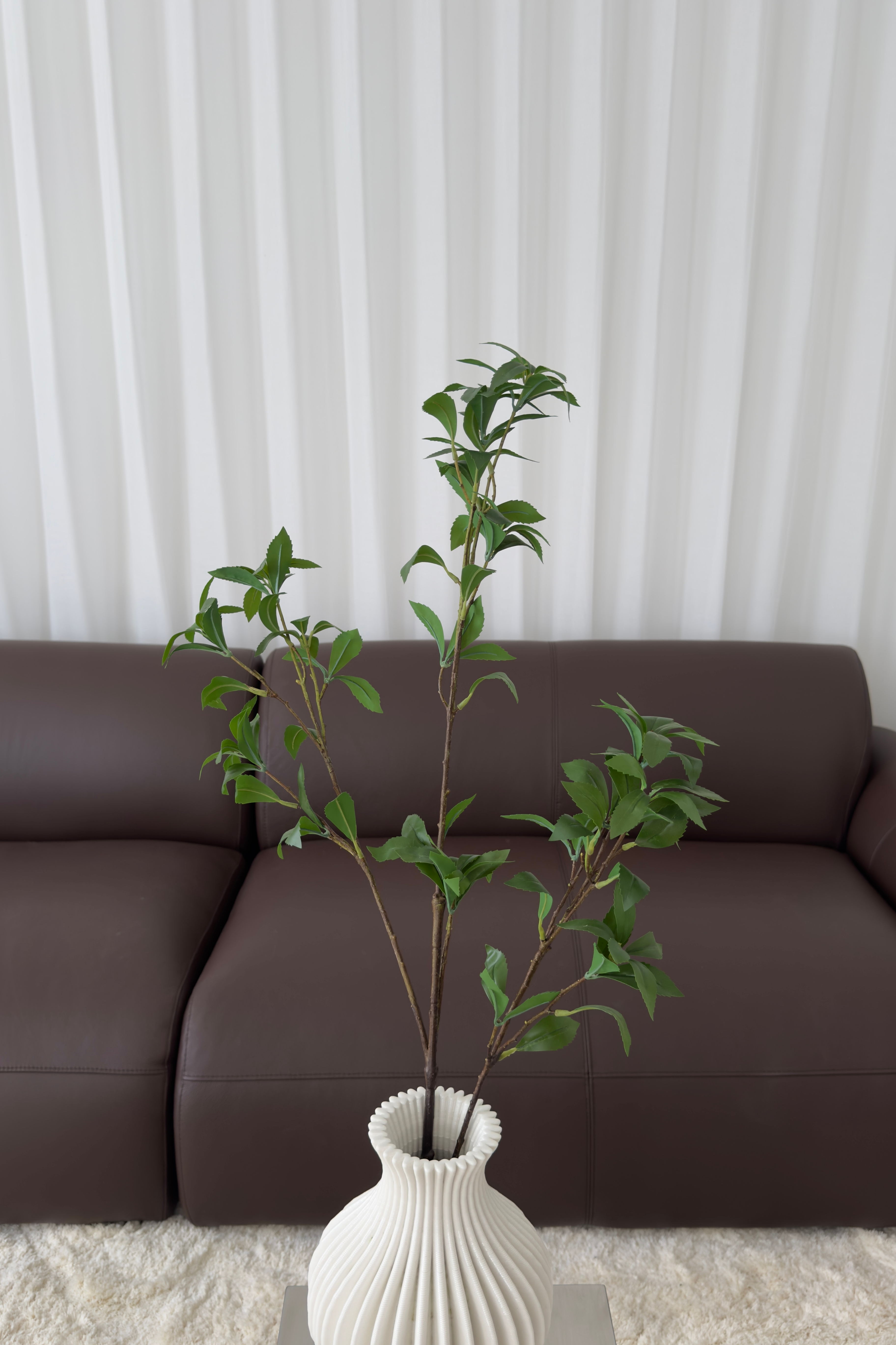 Kunstige Camellia Blade - Grøn