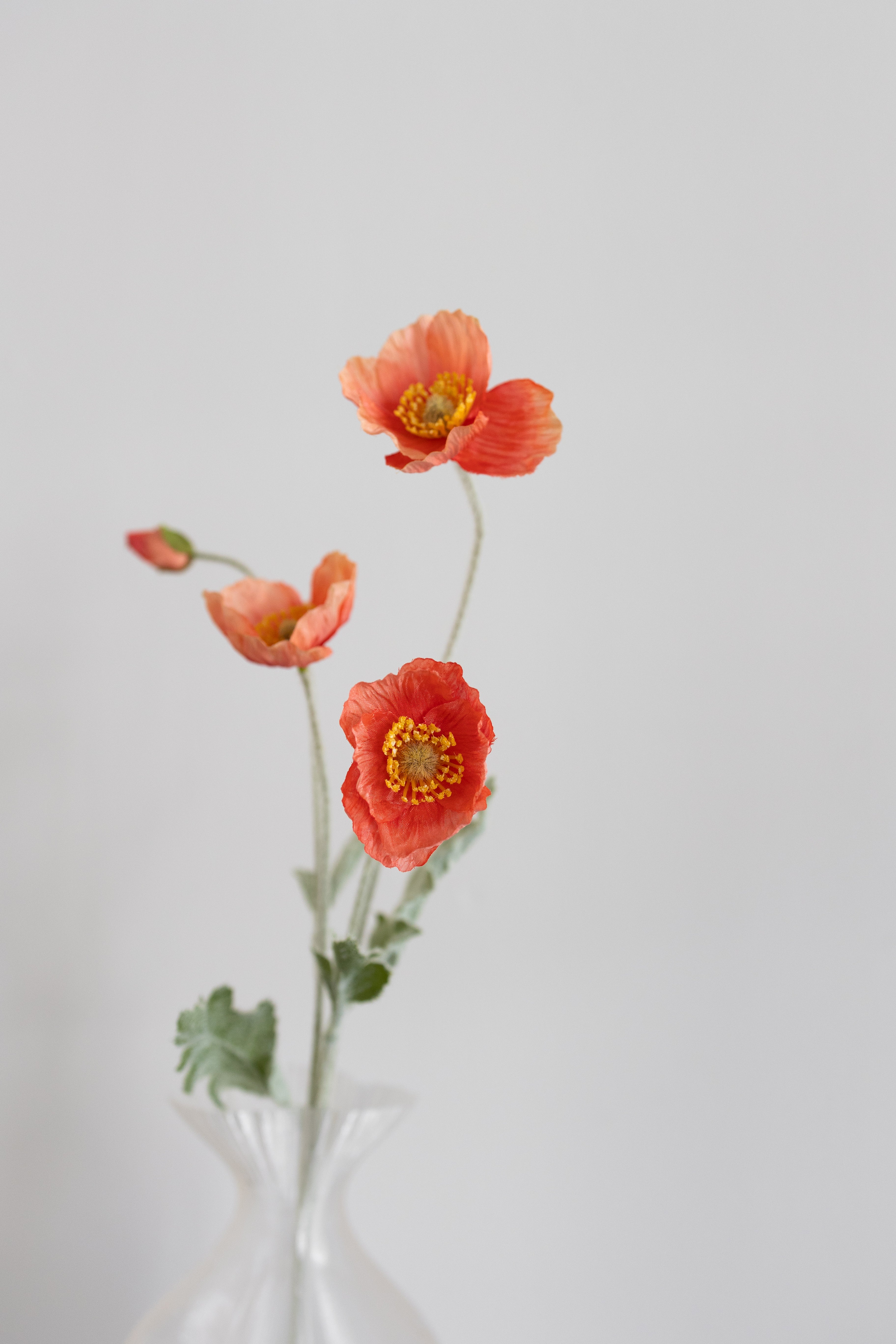 Artificial Red Poppy