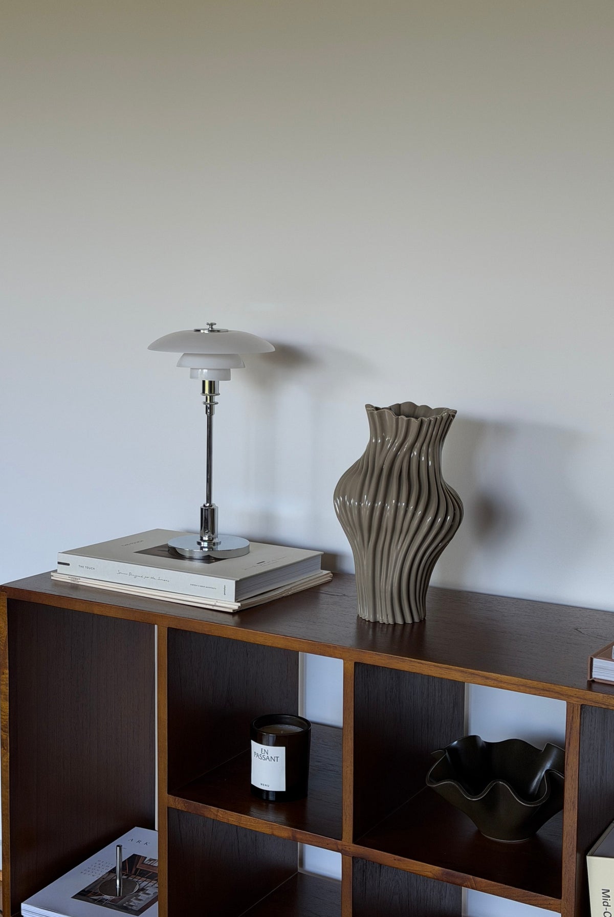 SCULPA VASE - Taupe - Medium