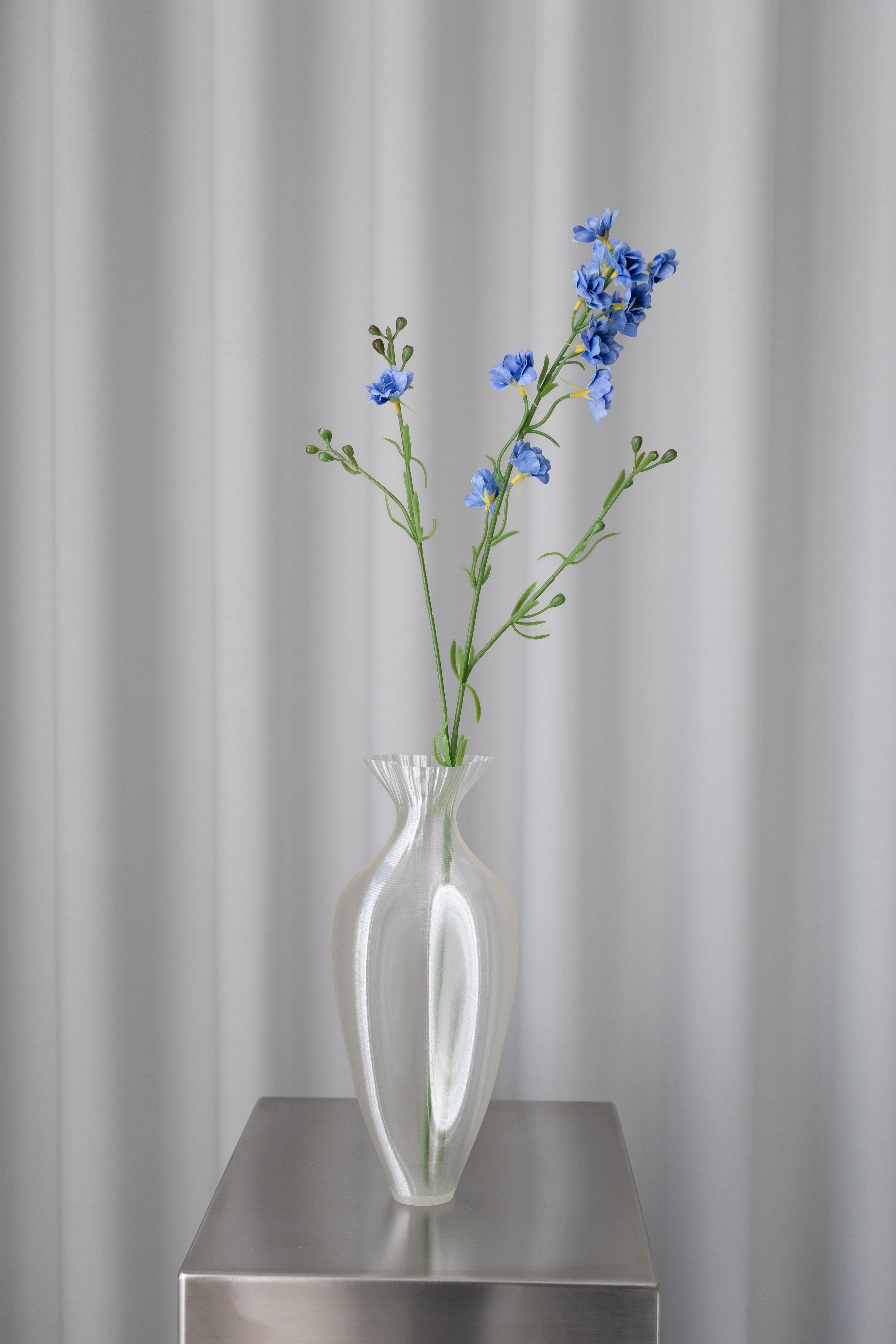 Kunstig Violet Flower - Blå