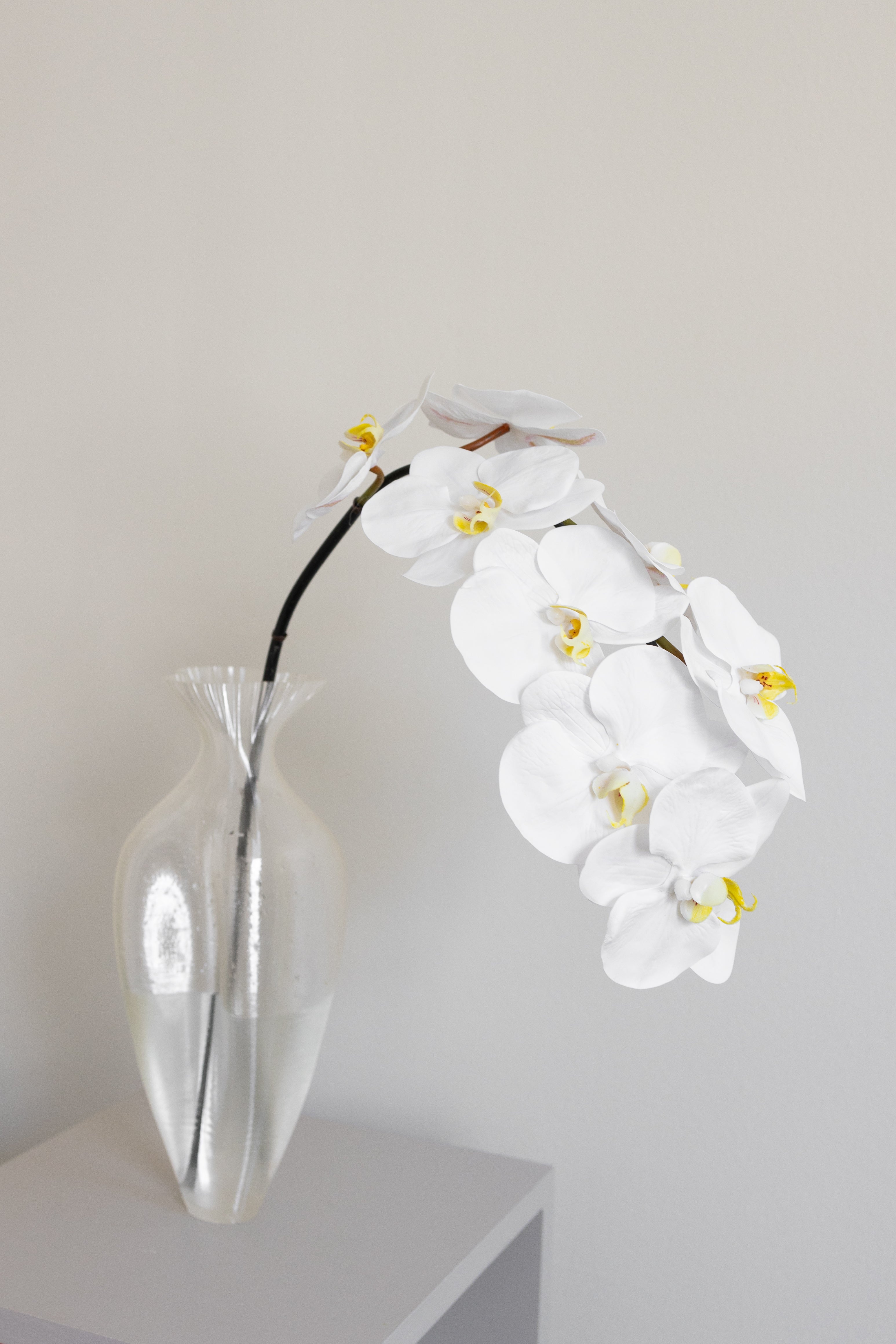 Artificial White Orchid