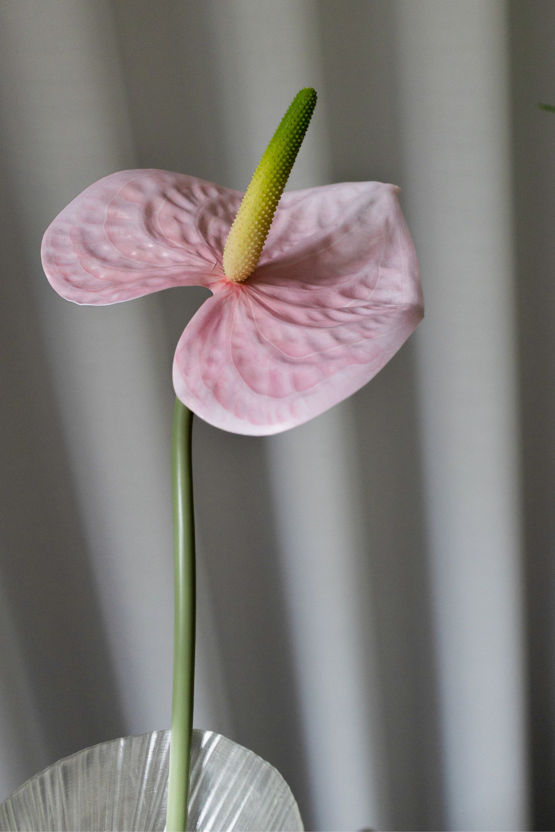 artificial anthurium flowers for sale Artificial Lifelike Anthurium Pink | Lifelike Flower for Vibrant Decor